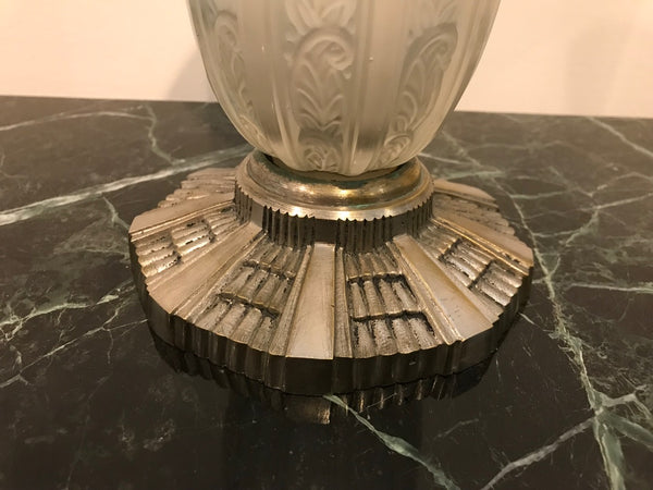 Rare French Art Deco Vase by Hettier & Vincent