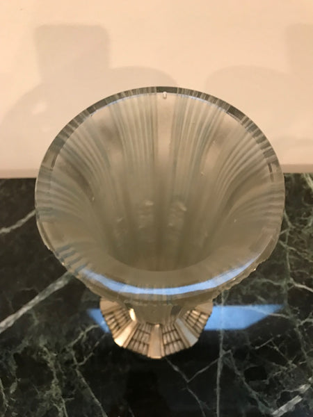 Rare French Art Deco Vase by Hettier & Vincent