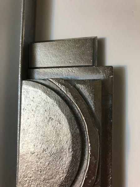 Pair of Geometric French Art Deco Wall Sconces