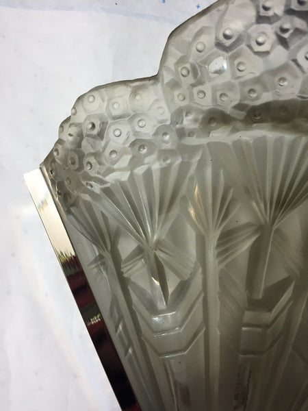 French Art Deco Pair of Sconces