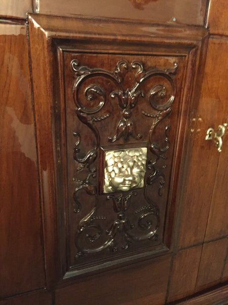 Bronze Face French Art Deco Buffet