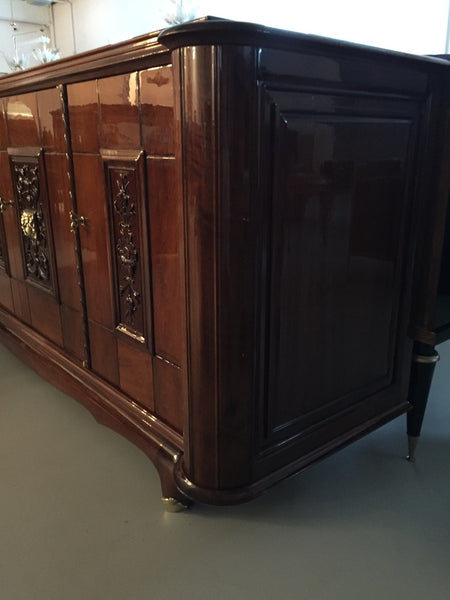 Bronze Face French Art Deco Buffet