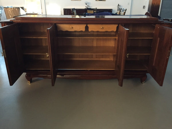 Bronze Face French Art Deco Buffet