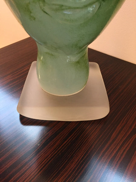 Handblown Glass Tree Head "Summer" Sculpture