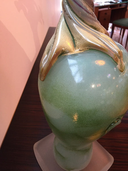 Handblown Glass Tree Head "Summer" Sculpture