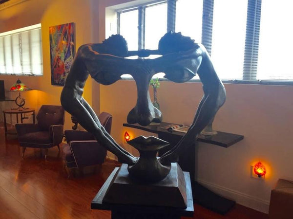 Bronze "We Two Together" Sculpture