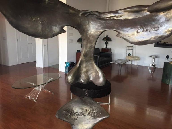 Bronze "We Two Together" Sculpture