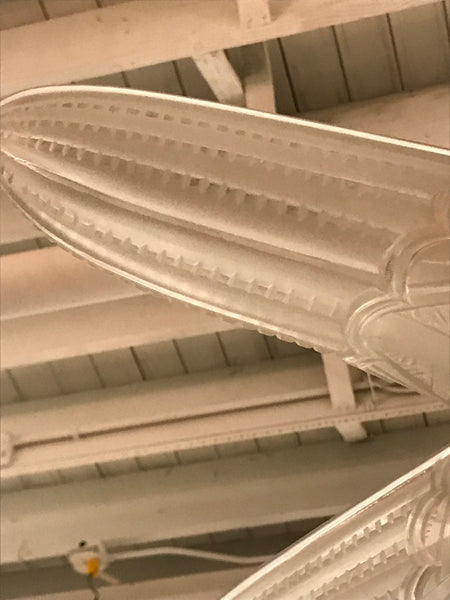 French Art Deco Starburst Chandelier