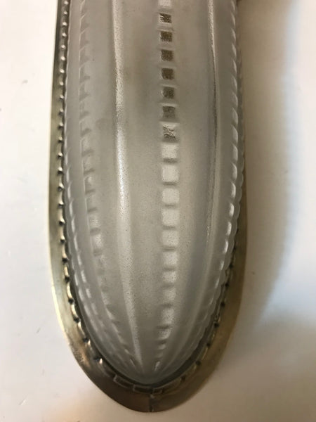 Pair of Geometric French Art Deco Wall Sconces