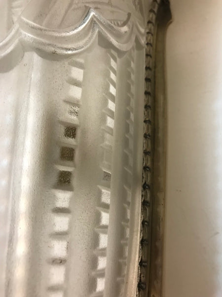 Pair of Geometric French Art Deco Wall Sconces