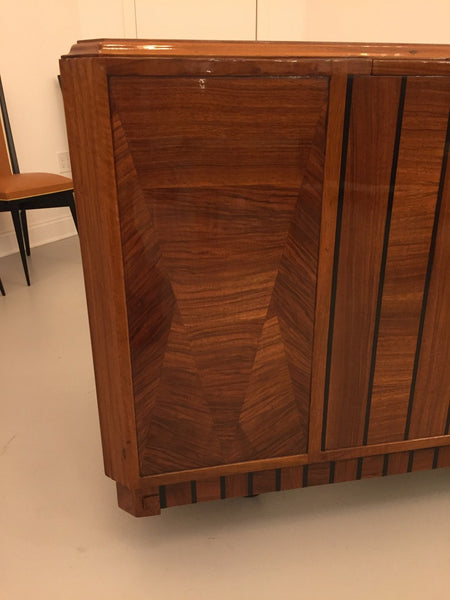 Impressive French Art Deco Desk with Secretary Table