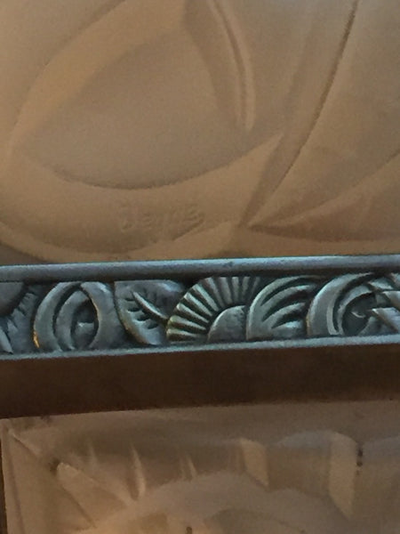 French Art Deco Signed Degue Chandelier