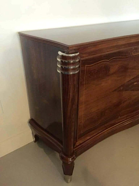 French Art Deco Six-Door Buffet Jules Leleu