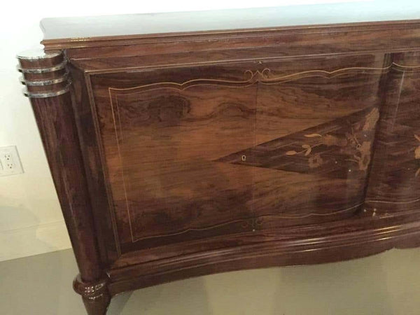 French Art Deco Six-Door Buffet Jules Leleu