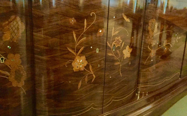 French Art Deco Six-Door Buffet Jules Leleu