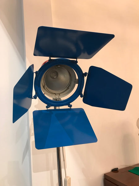 Mid Century Chrome Studio Floor Lamp