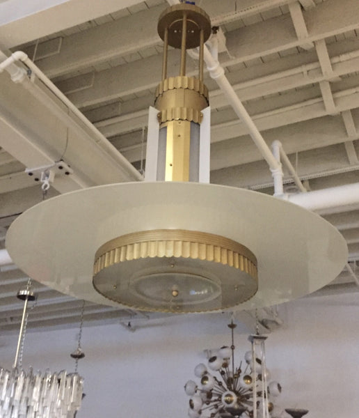 Grand Art Deco Theater Chandelier