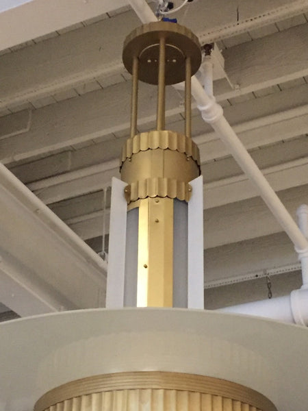 Grand Art Deco Theater Chandelier