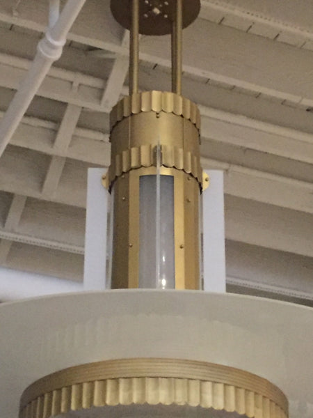 Grand Art Deco Theater Chandelier