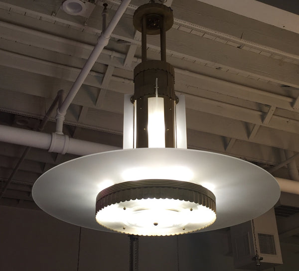 Grand Art Deco Theater Chandelier