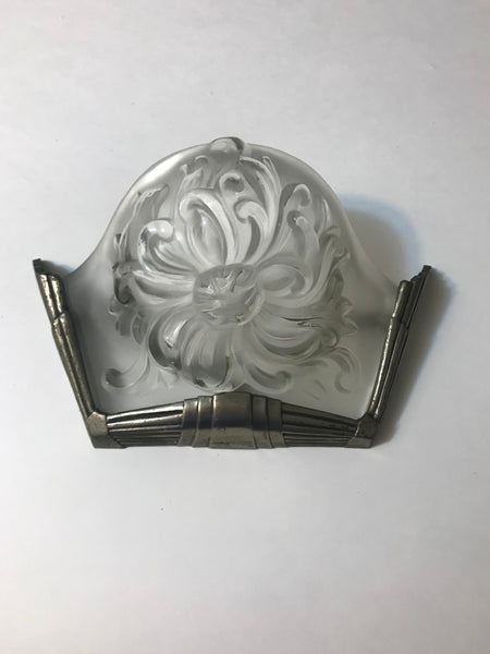 Pair of French Art Deco Sconces Signed by Sabino