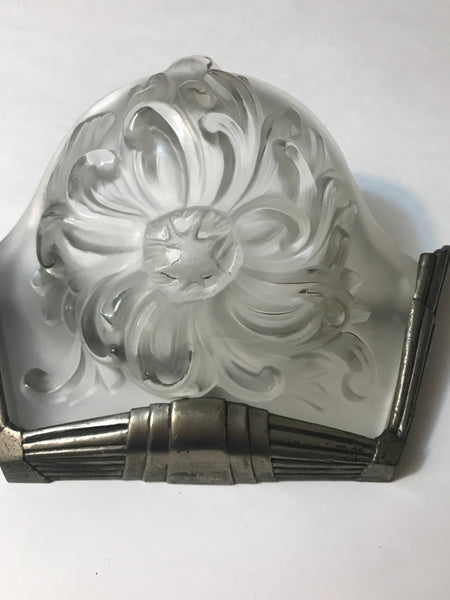 Pair of French Art Deco Sconces Signed by Sabino