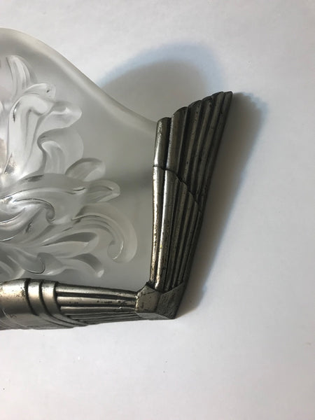 Pair of French Art Deco Sconces Signed by Sabino