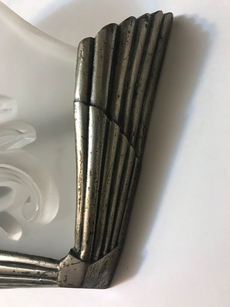 Pair of French Art Deco Sconces Signed by Sabino