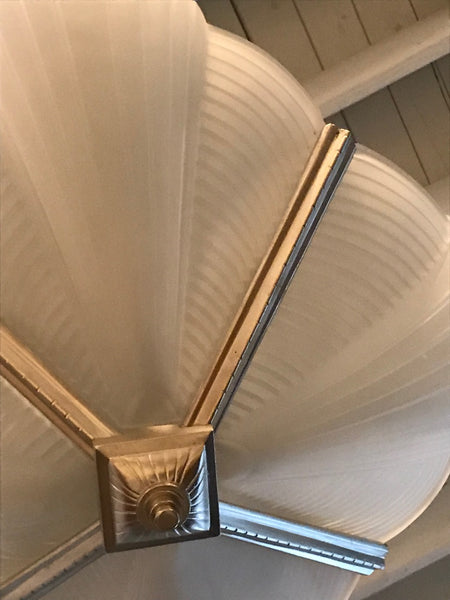 French Art Deco Chandelier Signed by Atelier Petitot