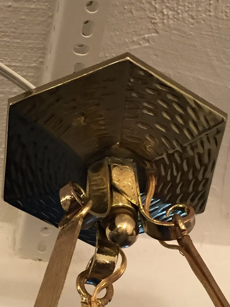 French Art Deco Chandelier signed by Muller Freres and DENARD