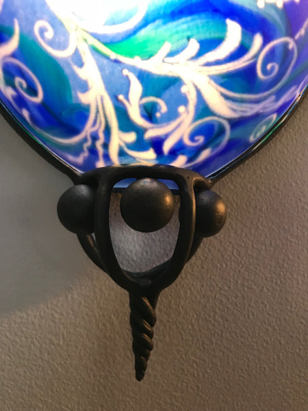 Pair of Multiple Original Ulla Darni "Swing Blue" Sconces