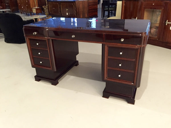 Stunning French Art Deco Two-Tone Desk