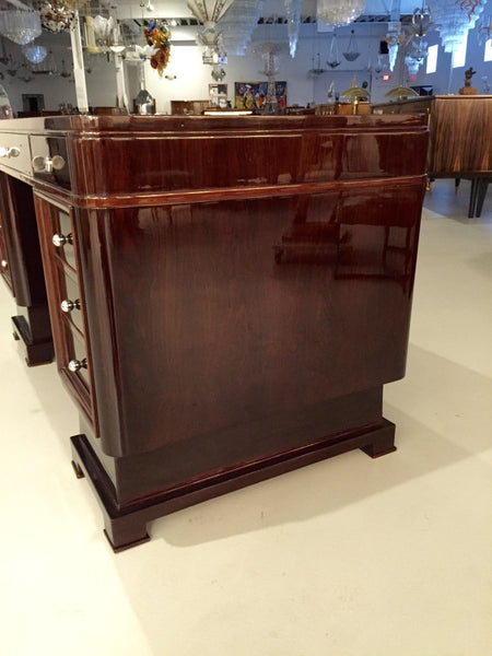 Stunning French Art Deco Two-Tone Desk