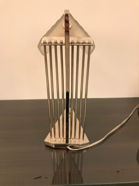 French Art Deco Desk Lamp Signed by Gênet et Michon