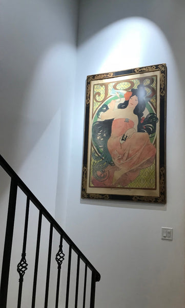 Art Nouveau Alphonse Mucha Original JOB Poster, 1898